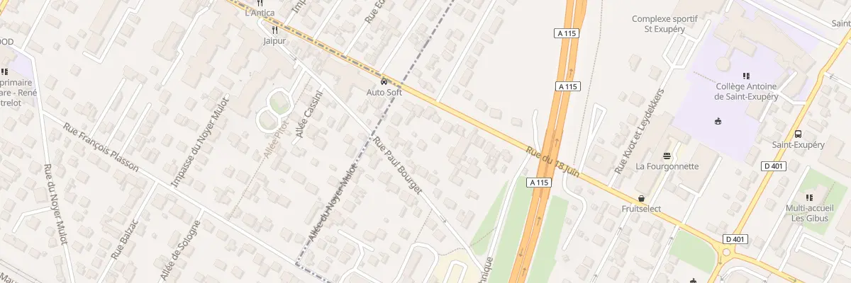Plan du 177 Rue du Dix Huit Juin à Ermont