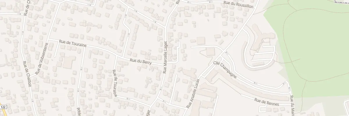 Plan du 108 Rue Marcelle Laget à Argenteuil