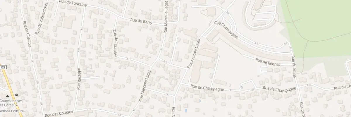 Plan du 6 Rue des Vignes aux Moines à Argenteuil