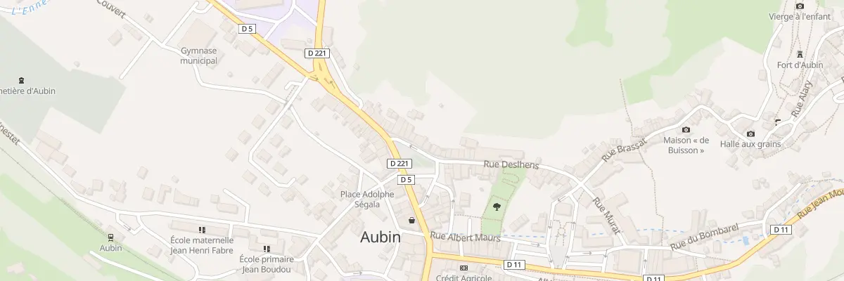 Plan du 9 Pl Monteils à Aubin