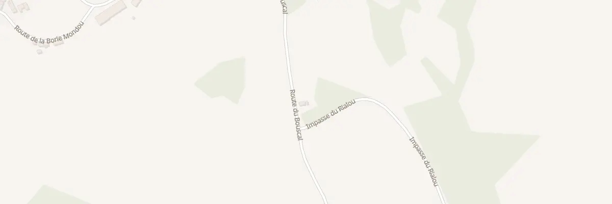 Plan du 5712 Le Bouscal à Rieupeyroux