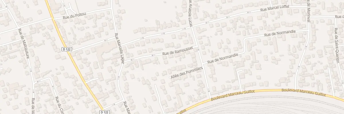 Plan du 11 Rue de Ramoussets à Argenteuil