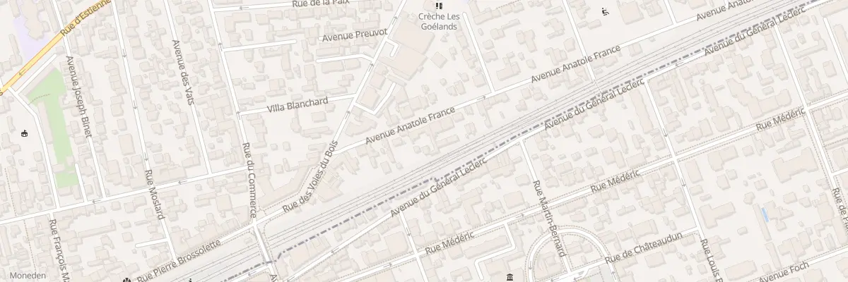 Plan du 47 Av Anatole France à Colombes