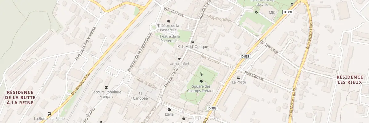 Plan du 131 Rue de Paris à Palaiseau