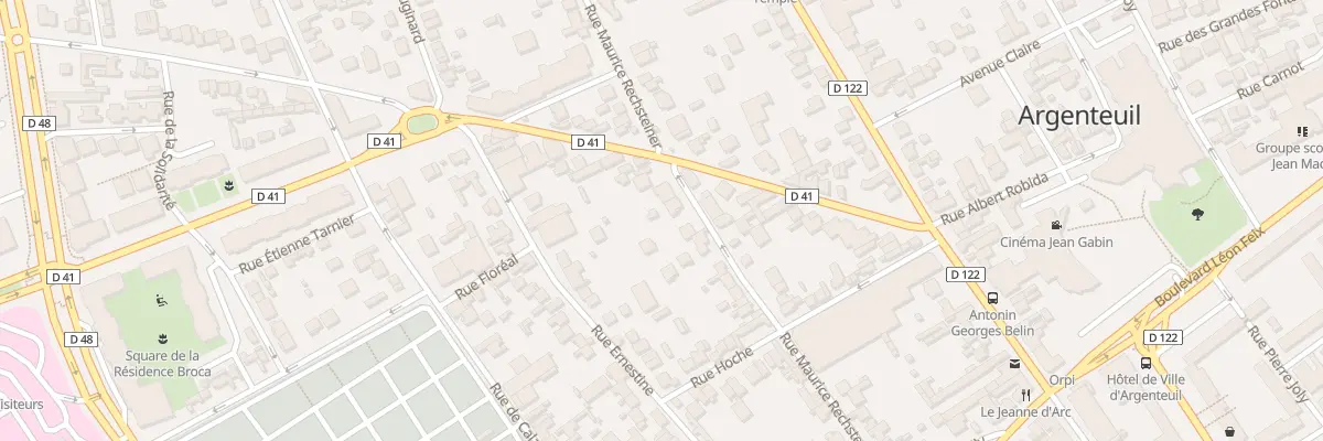 Plan du 31 Rue Maurice Rechsteiner à Argenteuil