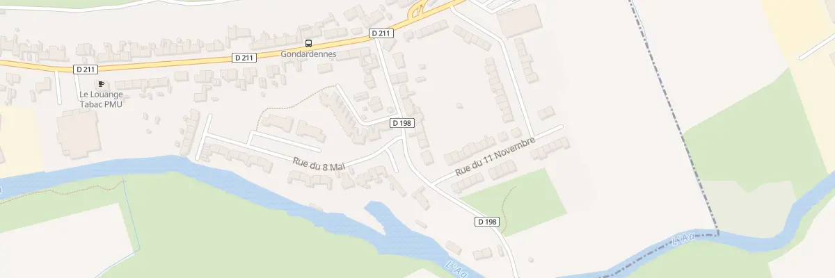 Plan du 13 Rue du Pont d’Ardennes à Wizernes