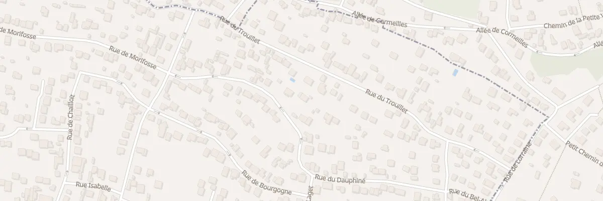Plan du 14B Rue de Morifosse à Argenteuil