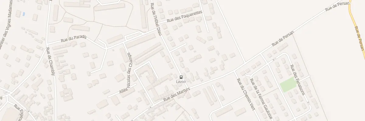 Plan du 6 Rue de l’Hôtel-dieu à Champagne-sur-Oise