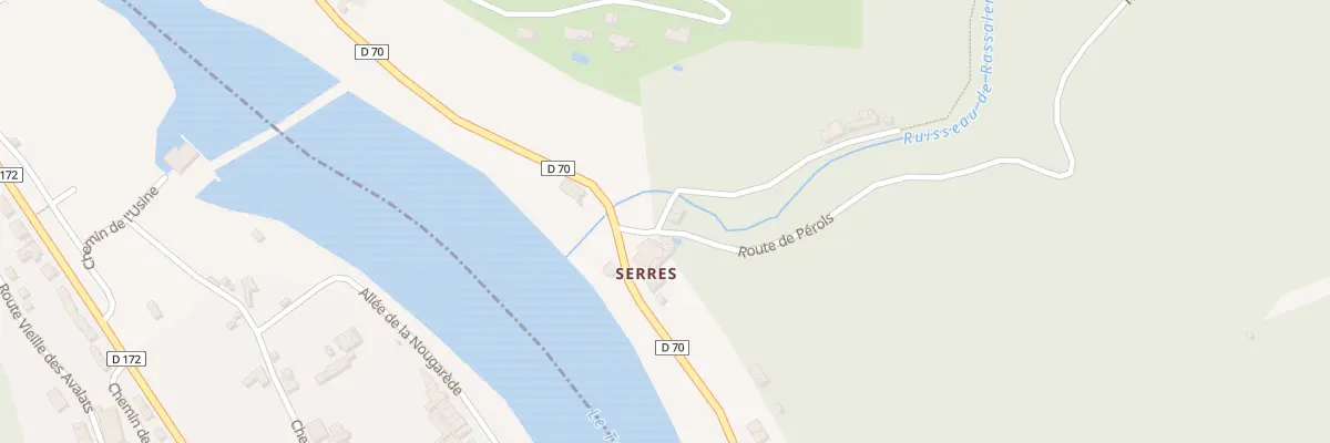 Plan du 2410 Rte de la Grifoullihres à Saint-Grégoire