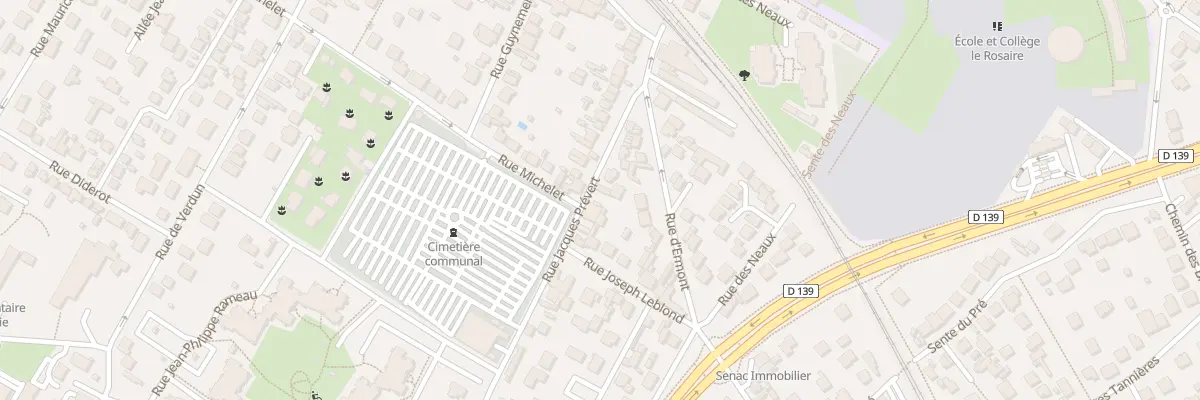 Plan du 19 Rue Jacques Prévert à Saint-Leu-la-Forêt