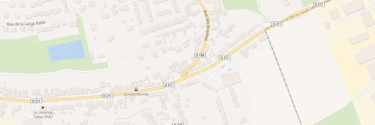 Plan du 1 Rue des Bruyères à Wizernes