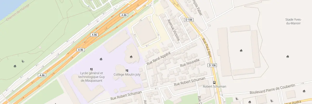 Plan du 34 Rue Rene Appere à Colombes