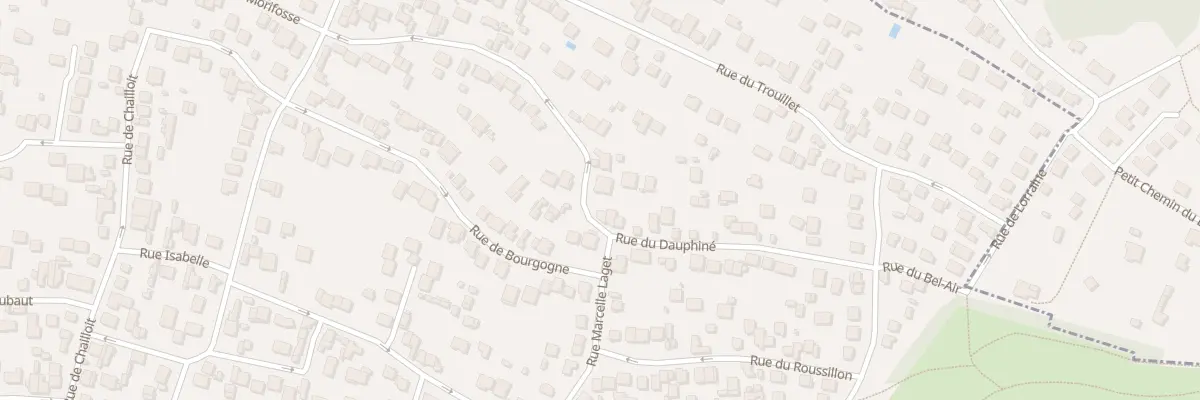 Plan du 6 Rue de Morifosse à Argenteuil