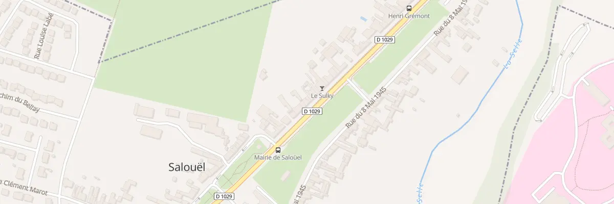 Plan du 11 Rte de Rouen à Salouël