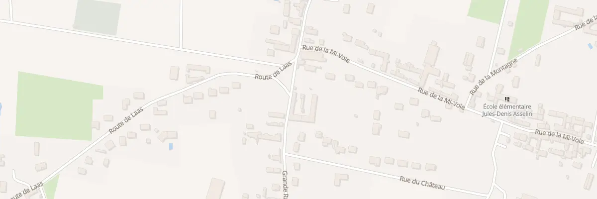Plan du 3 Gr Grand Rue à Ascoux