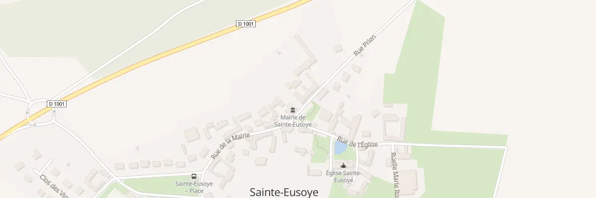 Plan du 5 Rue Prien à Sainte-Eusoye