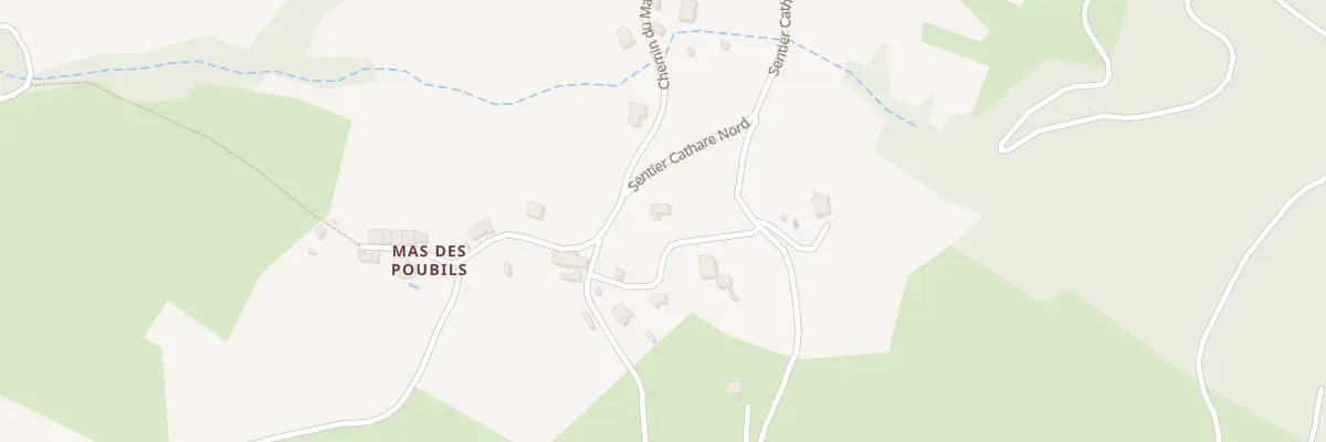 Plan du 80 Mas des Poubils à Saint-Julia-de-Bec
