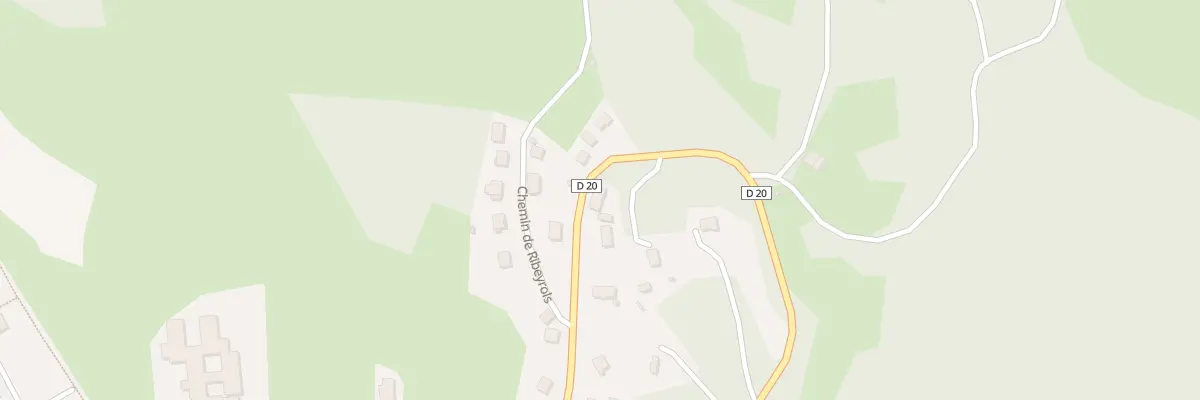 Plan du 5 Rue de Côte Rouge au Rouget-Pers