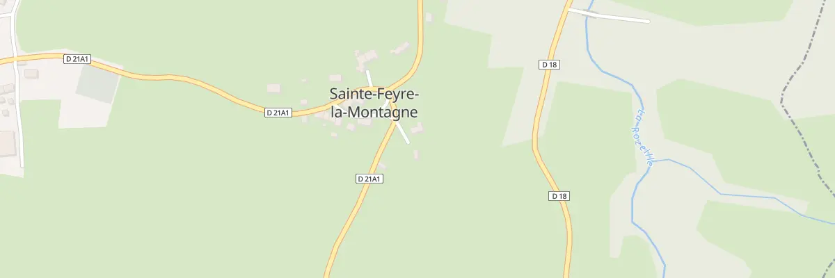 Plan du 26 Le Bourg à Sainte-Feyre-la-Montagne