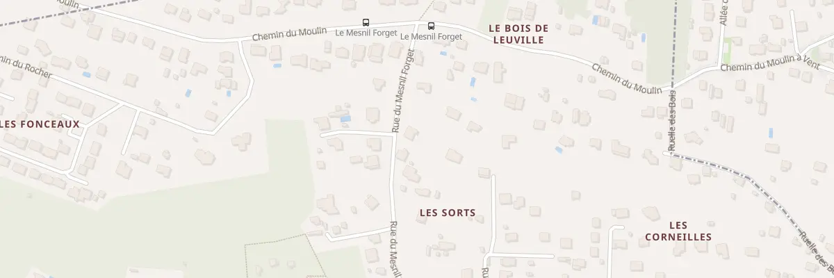 Plan du 22B Rue du Mesnil Forget à Marcoussis