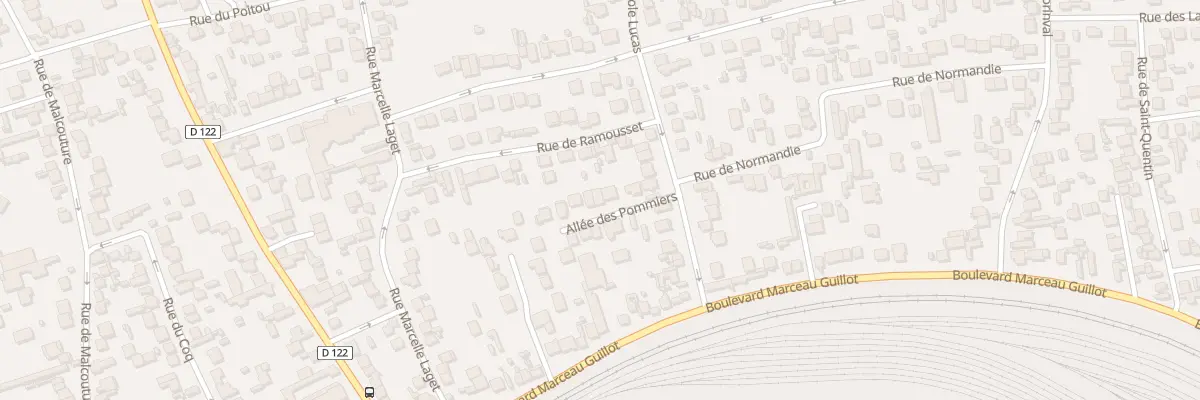 Plan du 13B Rue Anatole Lucas à Argenteuil