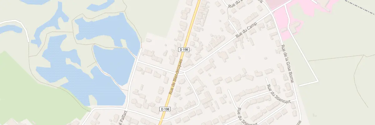 Plan du 195 Rue du Camp à Helfaut