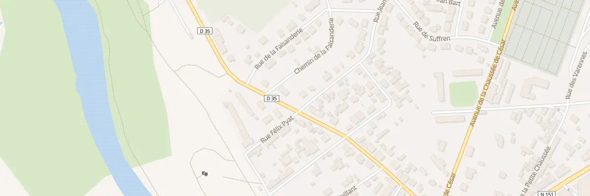 Plan du 46 Rue des Crots à Saint-Florent-sur-Cher