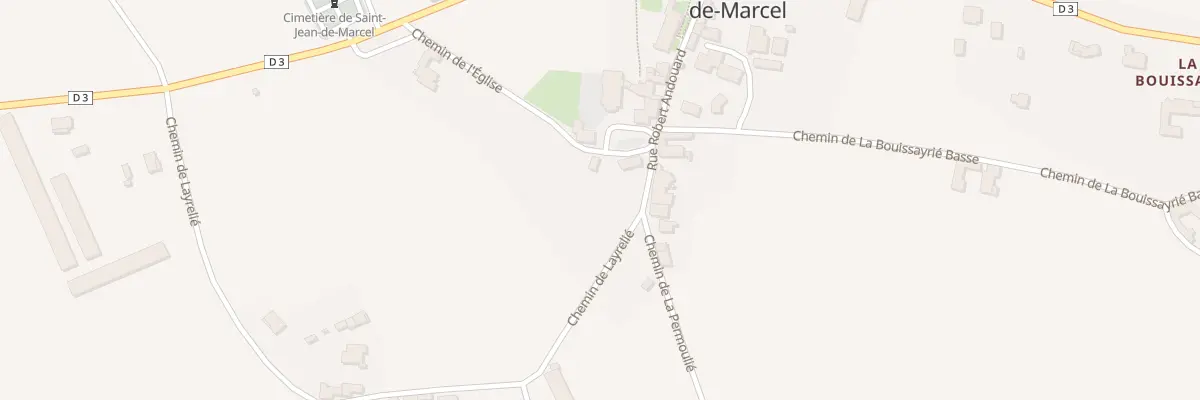 Plan du 224 Rue Robert Andouard à Saint-Jean-de-Marcel