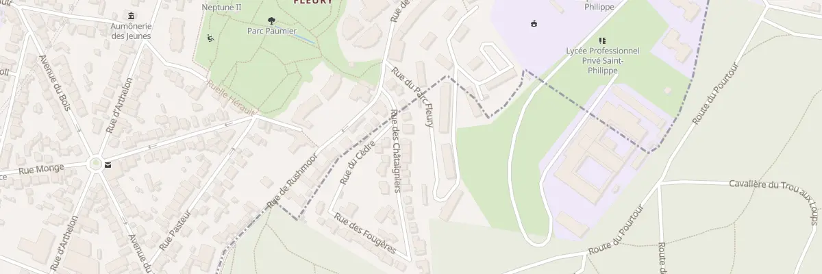 Plan du 11 Rue des Châtaigniers à Clamart