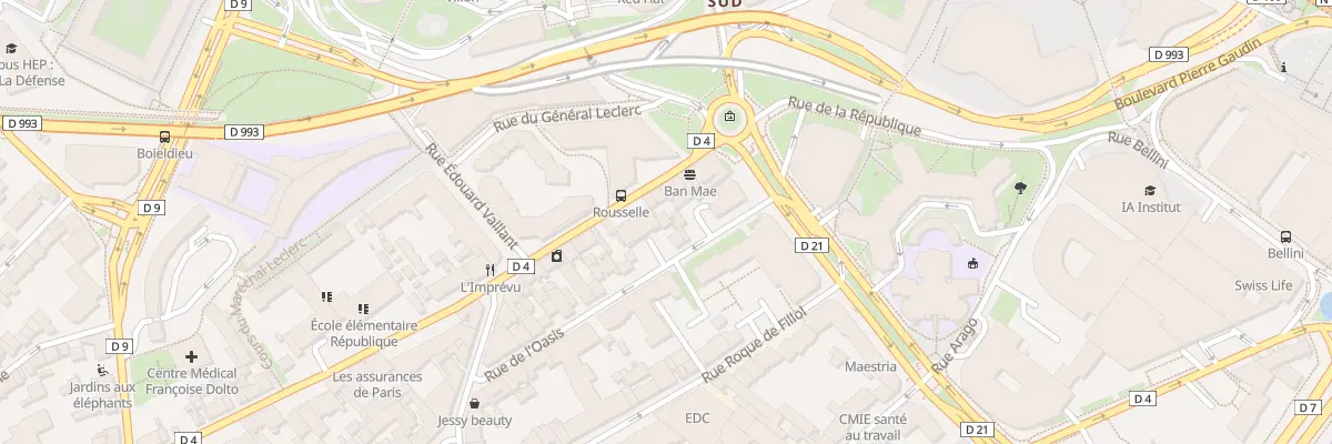 Plan du 55 Rue de la République à Puteaux