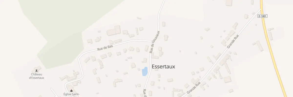 Plan du 13 Rue de Gouvieux à Essertaux