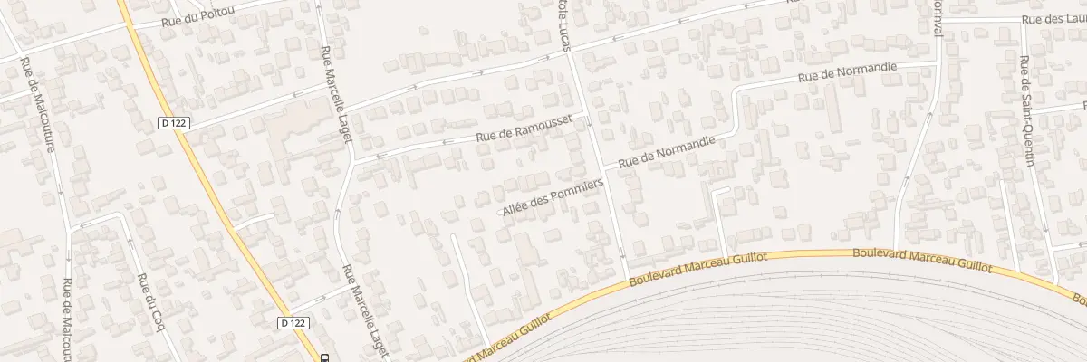 Plan du 13 Rue Anatole Lucas à Argenteuil