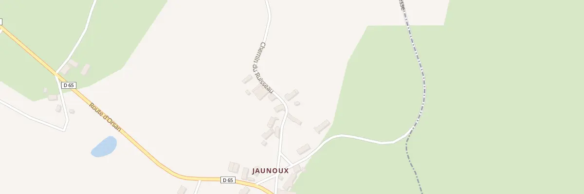 Plan du 122 Che du Ruisseau à Maisonnais