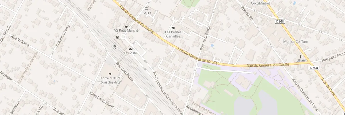 Plan du 53 Rue du Général de Gaulle à Saint-Leu-la-Forêt