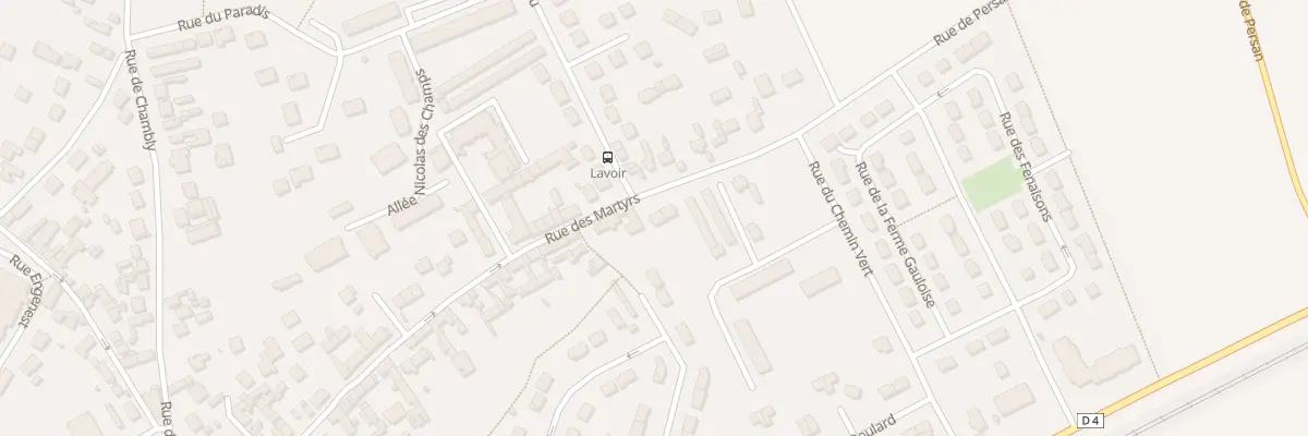 Plan du 7 Rue des Martyrs à Champagne-sur-Oise