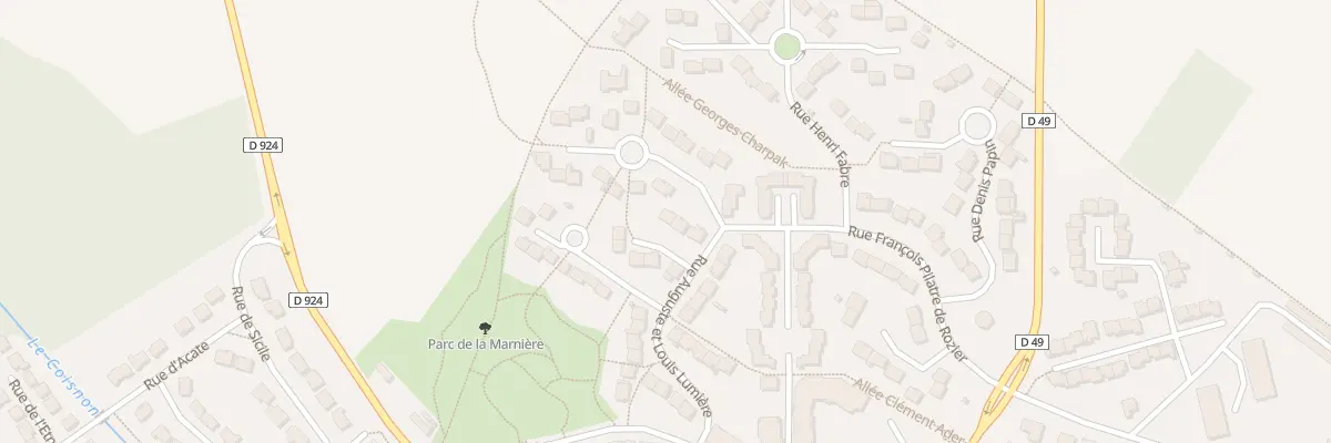 Plan du 6 Rue Nicéphore Niepce à Chambly