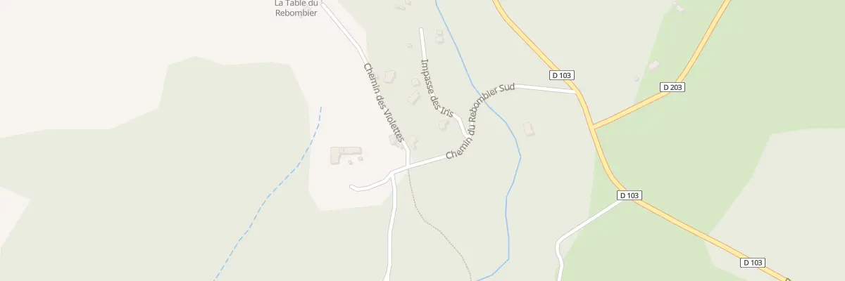 Plan du 4 Che du Rebombier Sud à Brousses-et-Villaret