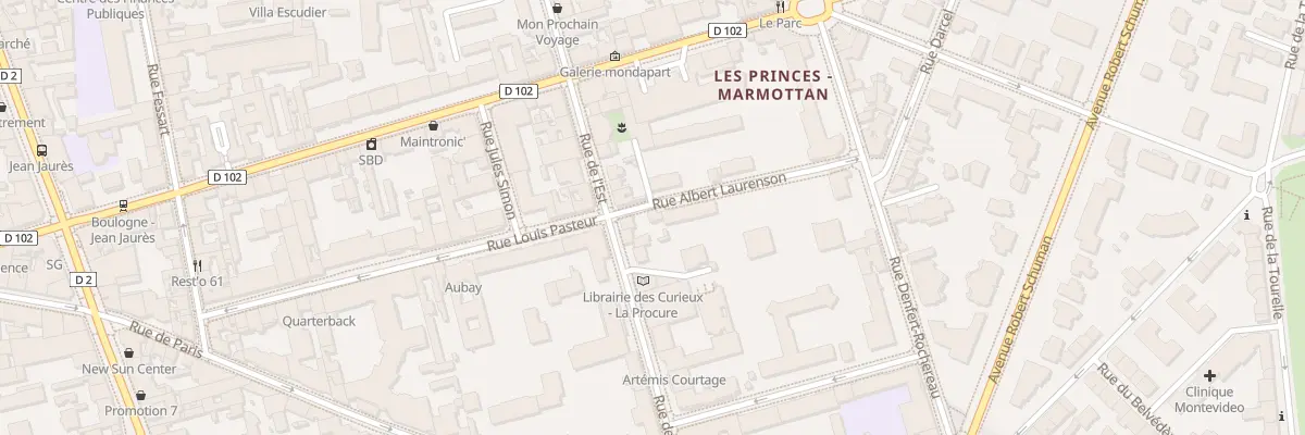 Plan du 11 Rue Albert Laurenson à Boulogne-Billancourt