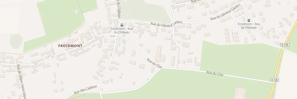 Plan du 1C Rue du Clos à Bailleul-sur-Thérain