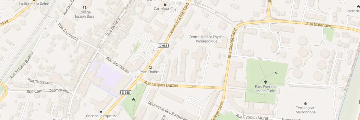 Plan du 35B Rue Jacques Duclos à Palaiseau