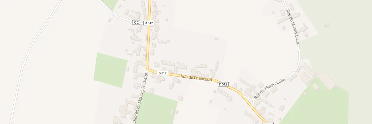 Plan du 105 Rue de Friancourt à Hermes