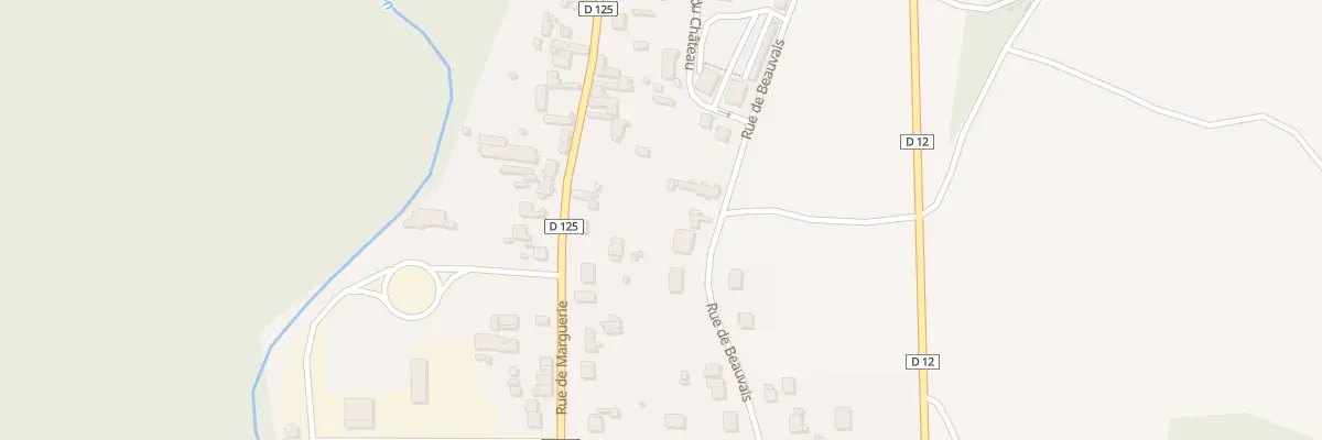 Plan du 35 Rue de Beauvais à Hermes