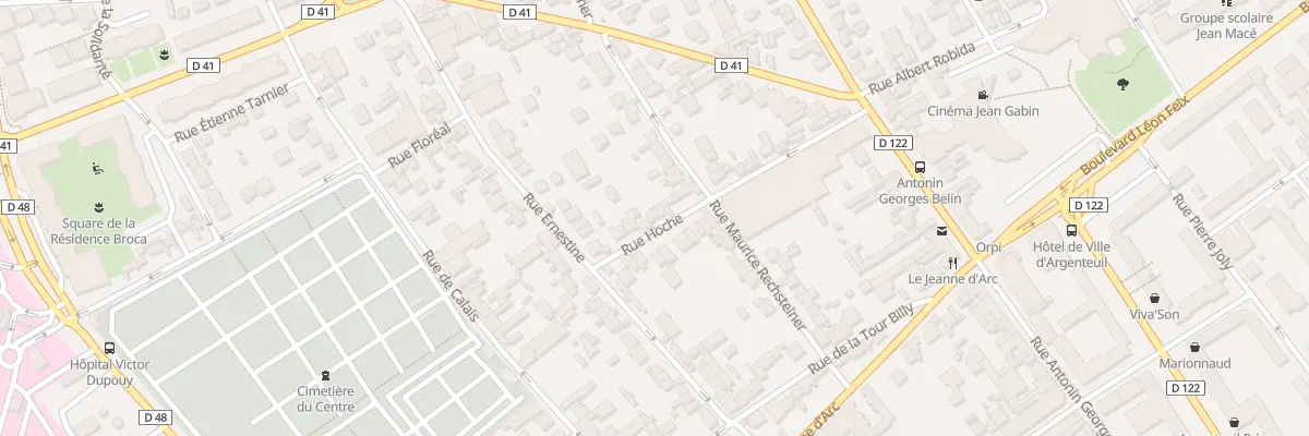 Plan du 22B Rue Hoche à Argenteuil