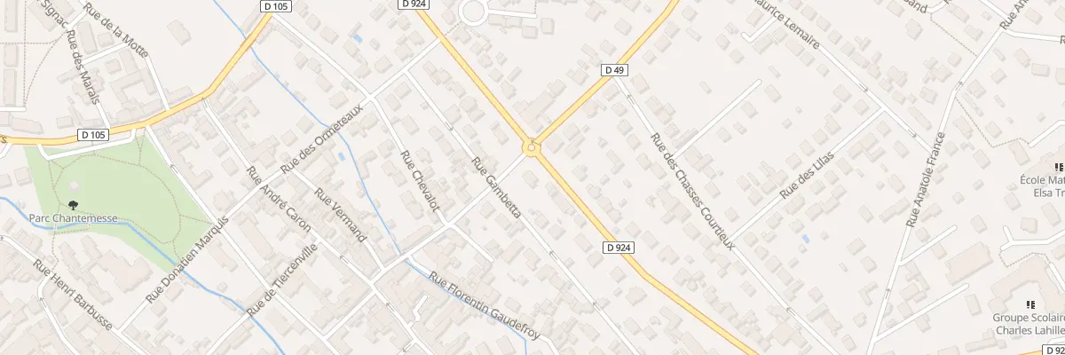 Plan du 303 Av de Verdun à Chambly