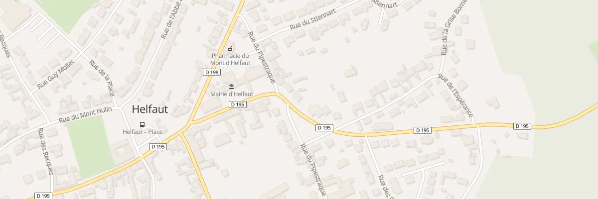 Plan du 181 Rue d’Aire sur la Lys à Helfaut