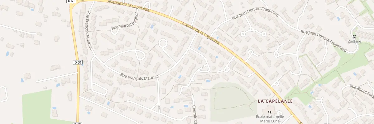 Plan du 58 Rue François Mauriac à Castres