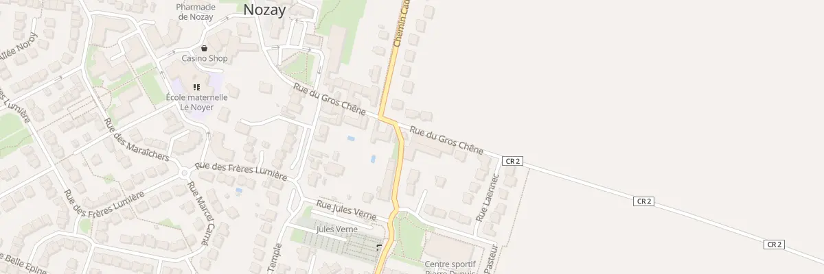 Plan du 11 Rue du Gros Chêne à Nozay