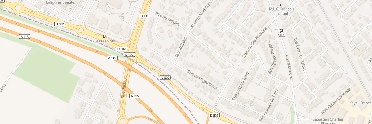 Plan du 11 Rue des Eglantines à Saint-Leu-la-Forêt