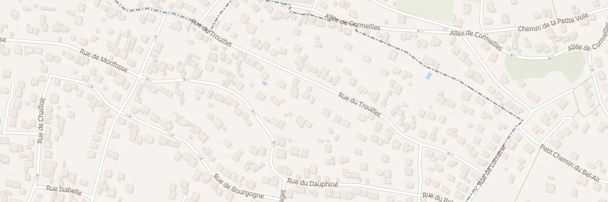 Plan du 39 Rue du Trouillet à Argenteuil