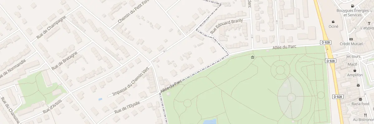 Plan du 31 All du Parc à Saint-Martin-lez-Tatinghem